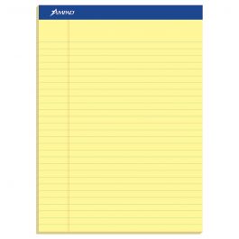 TOPS Block Perforado,8-1/2" X 11-3/4",PQ12 - Cuadernos Y Blocs De