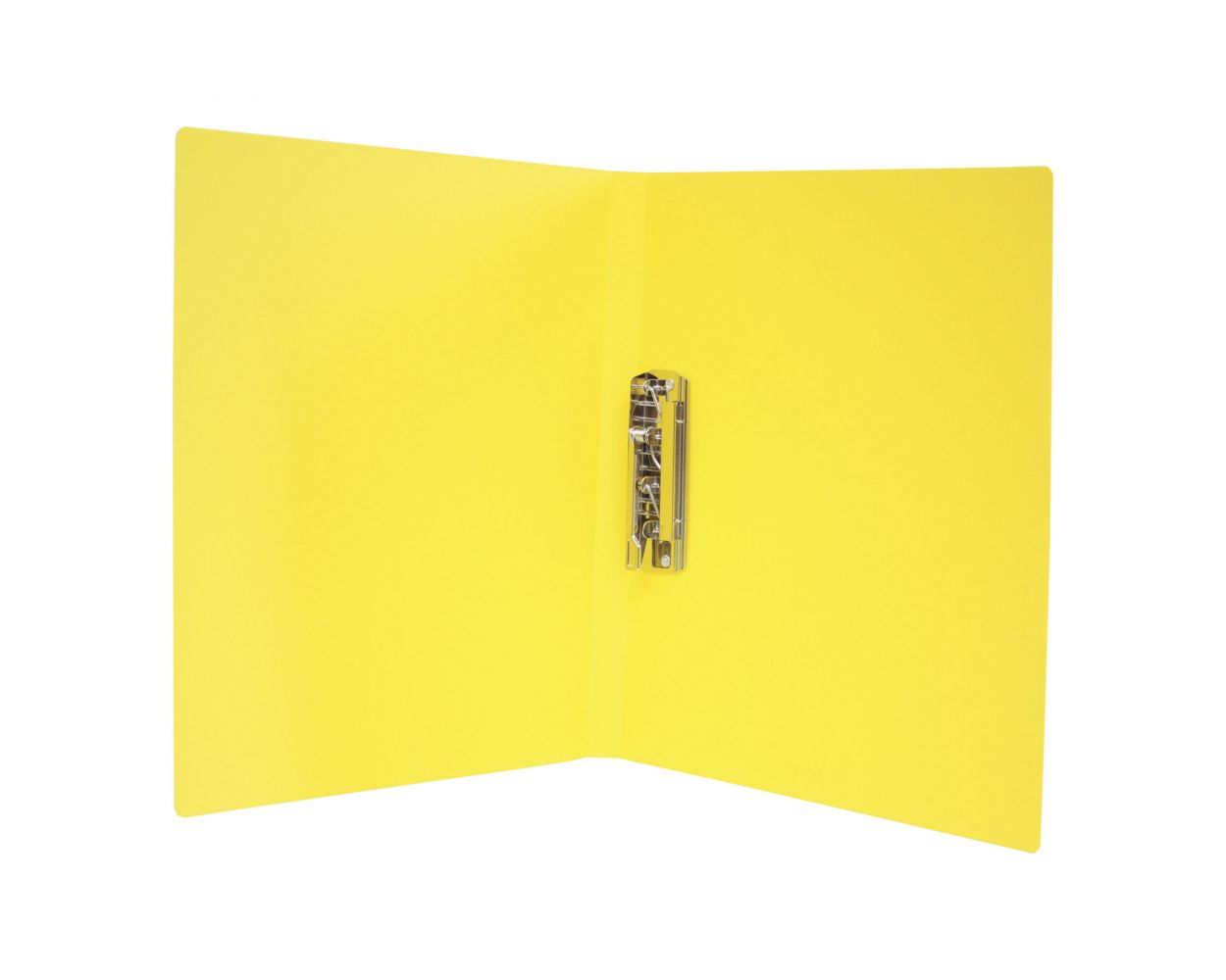 Carpeta con Oxford, tamaño carta, color amarillo, para 60 hojas, metálica para sujeción de